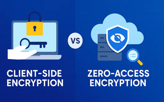 Client-Side vs Zero-Access Encryption