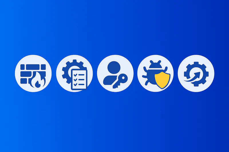 The five Cyber Essentials control themes at a glance