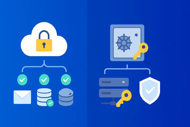 Cloud-native KMS vs external/self-hosted KMS/HSM
