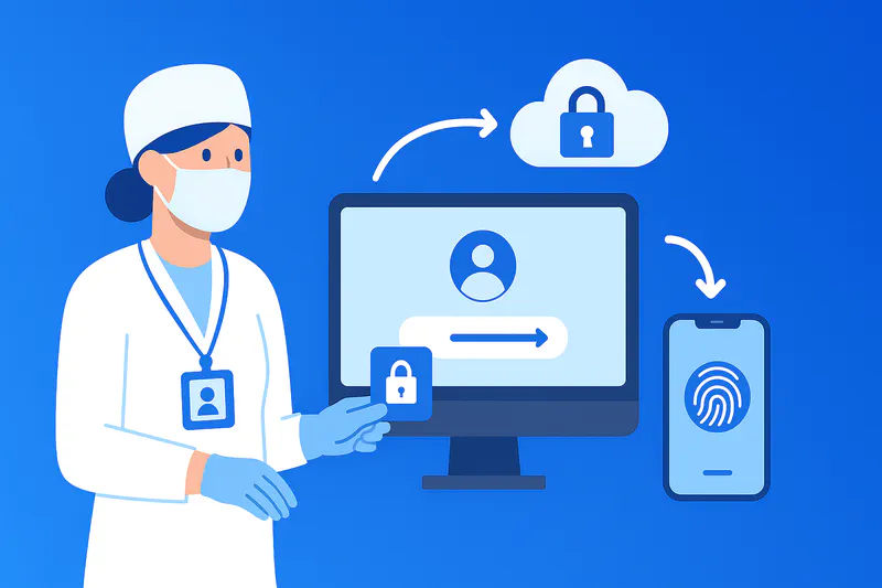 Designing clinician-friendly authentication