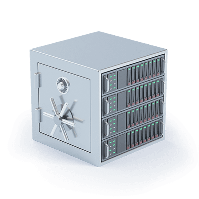 Laptop with financial charts