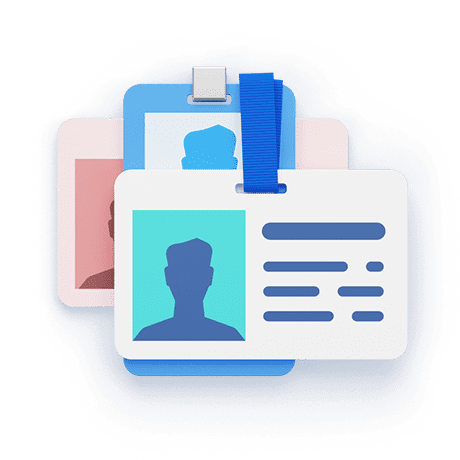 Various ID cards samples