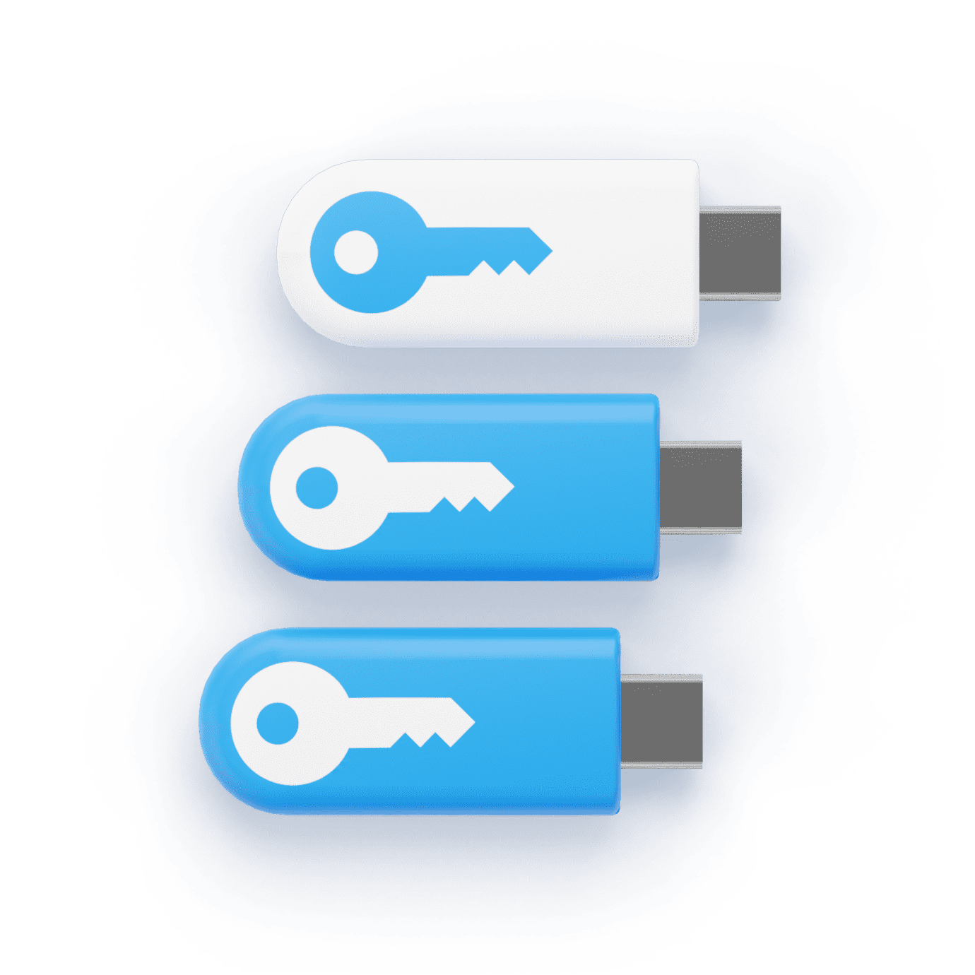 Key with electronic security