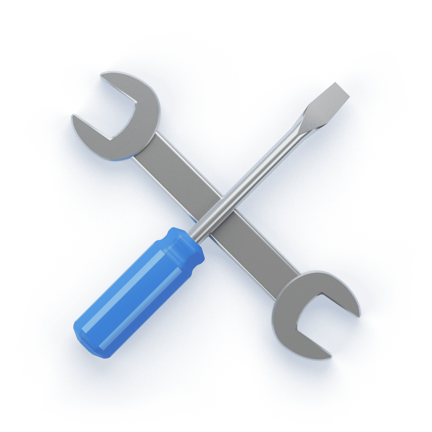 Support image with screwdriver and wrench