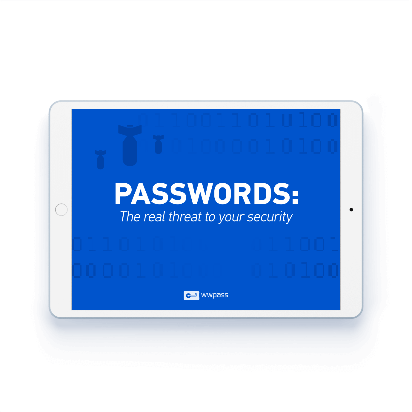 Tablet with WWPass Passwords e-book