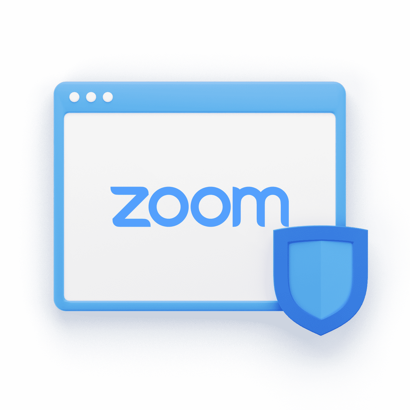 Zoom logo with WWPass Shield